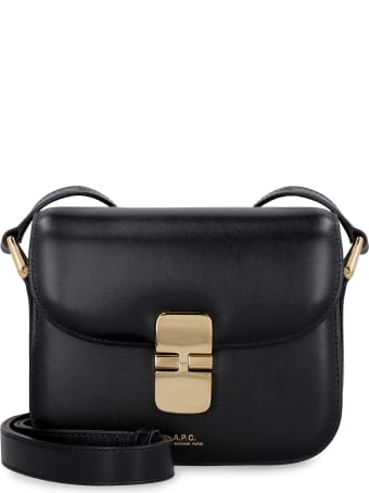 A.P.C. Grace Leather Mini Crossbody Bag