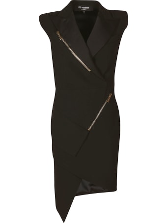 Les Hommes Blazer Zip Dress