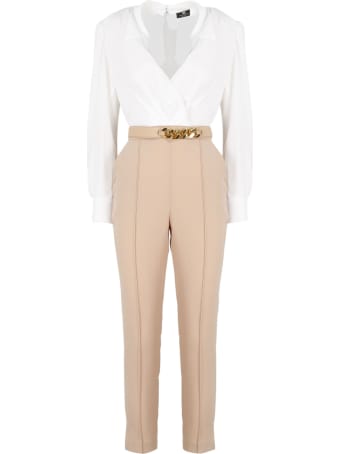 Elisabetta Franchi Bicolor Combined Suit