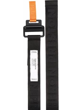 HERON PRESTON Black Taping Belt