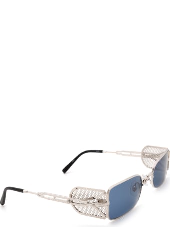Matsuda Matsuda 10611h Palladium White / Brushed Silver Sunglasses