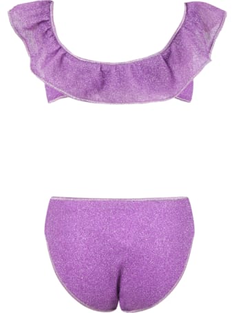 Oseree Purple Swimsuit For Girl