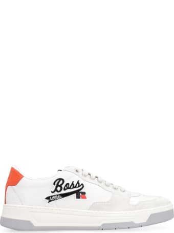 Hugo Boss Boss X Russell Athletic - Baltimore Leather Low-top Sneakers