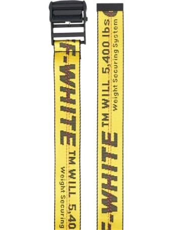 Off-White Classic Industrial Belt With Logo