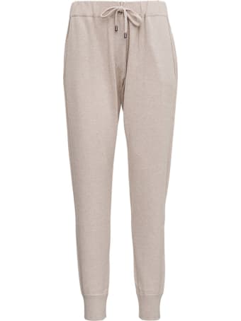 Brunello Cucinelli Beige Cashmere Trousers