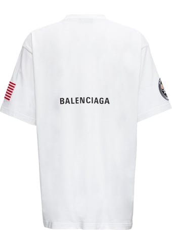 Balenciaga Boxy Cotton T-shirt With Patch