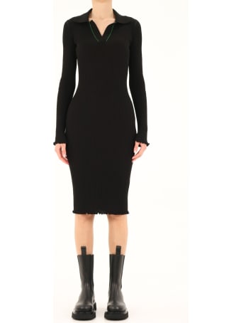 Bottega Veneta Black Stretch Dress