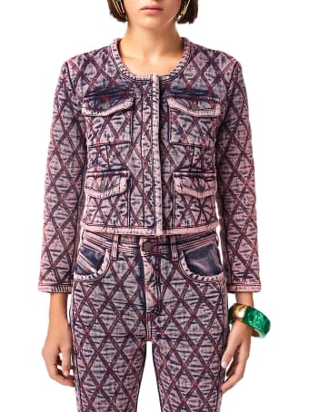 Diesel Fashion Show Collarless Jacket