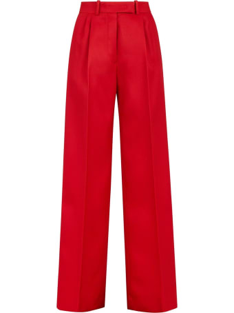 Fendi Fendi Silk And Wool Trousers