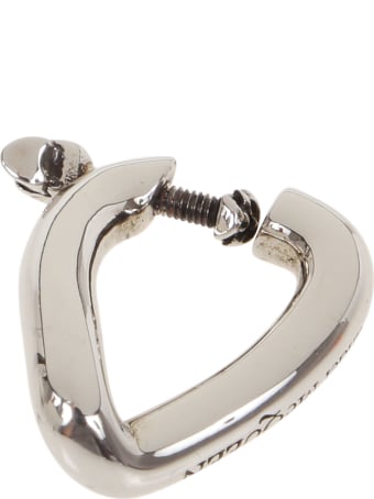Alexander McQueen Chain Hoop Earring