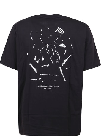 Australian Jersey T-shirt With Bones Luminol Print