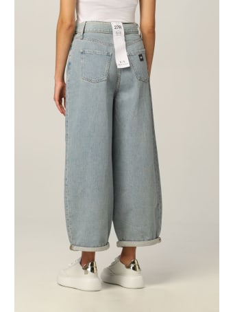 Armani Collezioni Armani Exchange Jeans Used Denim With High Waist Belt