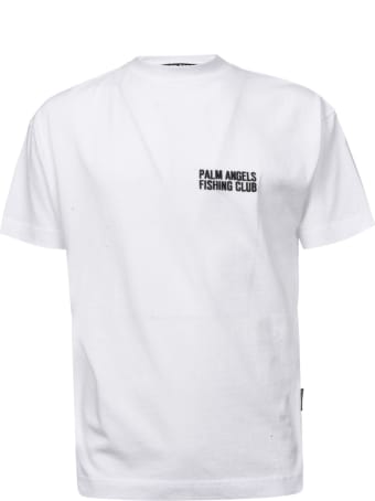 Palm Angels Fishing Club Embroidered T-shirt