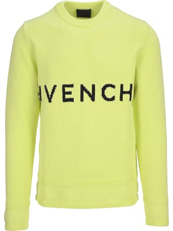 Givenchy 4g Intarsia Knitted Logo Jumper