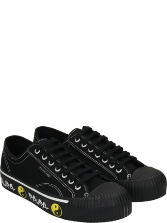 Superga Sneakers In Black Canvas
