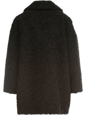 Betta Corradi Revers Neck Double Breasted Coat