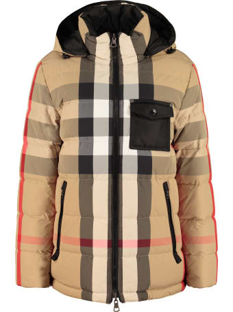 Burberry Reversible Hooded Down Jacket