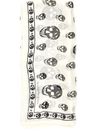 Alexander McQueen Silk Skull Scarf