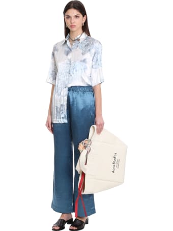 Acne Studios Saffi P Shirt In White Polyester