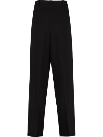 Tory Burch Crepe Wide-leg Trousers