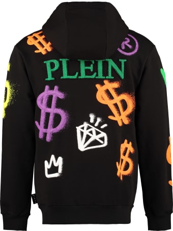 Philipp Plein Printed Full Zip Hoodie