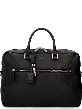 Saint Laurent Leather Briefcase