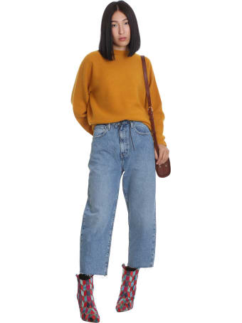 La Ploubel Knitwear In Yellow Cashmere
