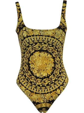 Versace Floral Printed Top