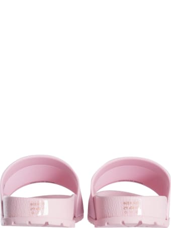 Versace Jeans Couture Slide Sandals With Logo