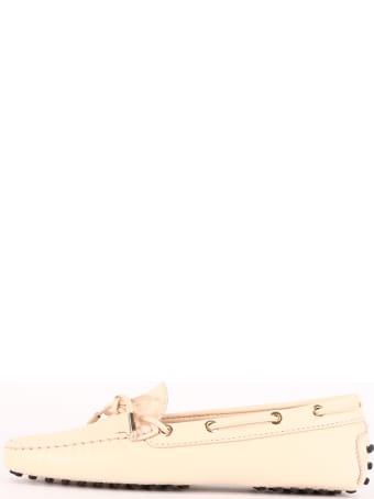 Tod's Pink Gommino Moccasin