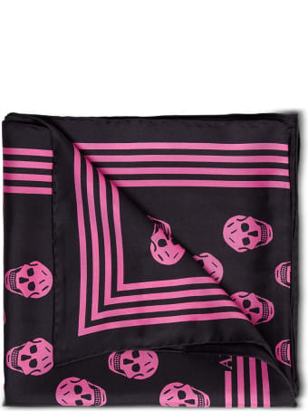 Alexander McQueen Silk Skull Scarf