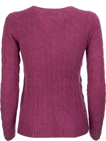 Ralph Lauren Cable Knit Wool And Cashmere Sweater