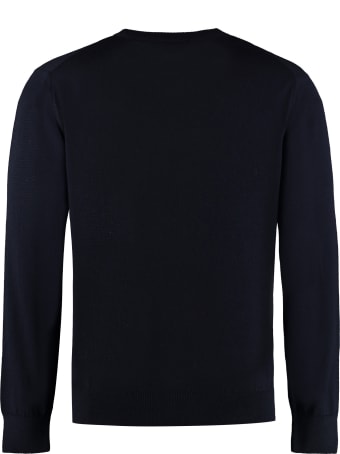 Maison Kitsuné Wool Crew-neck Pullover