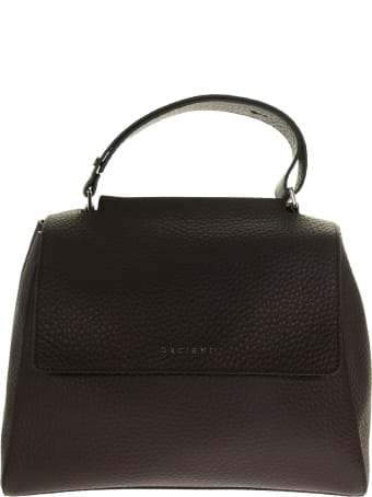 Orciani Sveva Soft Medium Leather Shoulder Bag