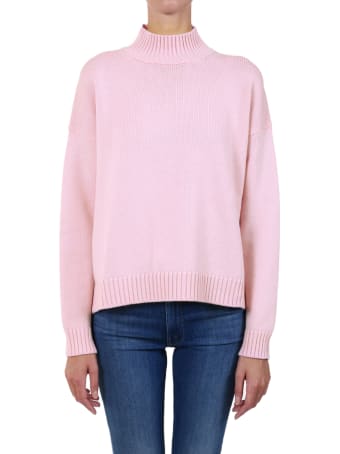 Ganni Wool Sweater Pink