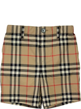 Burberry Sean - Vintage Check Cotton Poplin Tailored Shorts