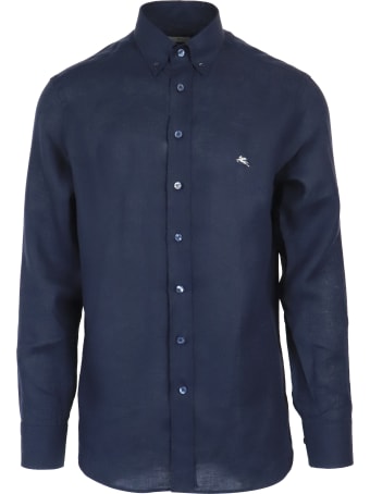 Etro Camicia Bd Logo Regular Shirt