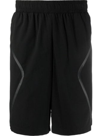 A-COLD-WALL Black Nylon Bermuda Shorts With Logo