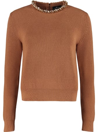Elisabetta Franchi Celyn B. Embellished Sweater
