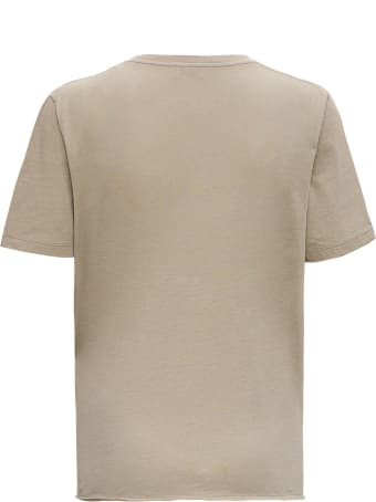 Saint Laurent T-shirt Sl Rive Gauche Front Print