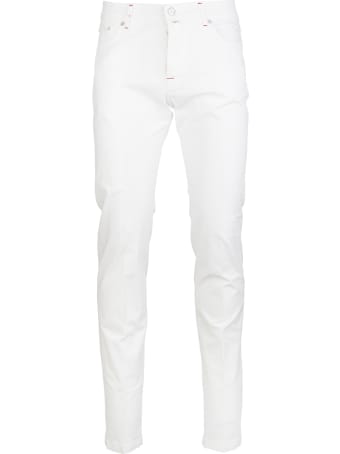 Kiton White Trousers