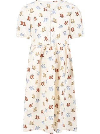 The New Society Ivory ''eleonora'' Dress For Girl