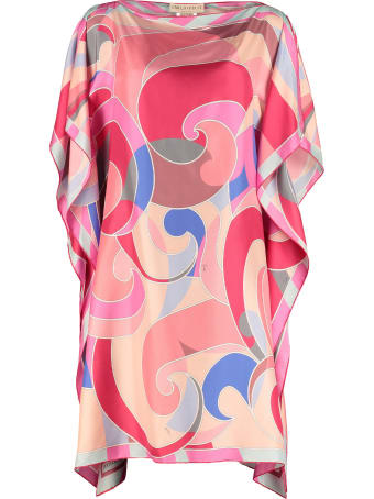 Emilio Pucci Printed Silk Kaftan