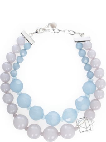 Emporio Armani Necklace Multistring W/pearls