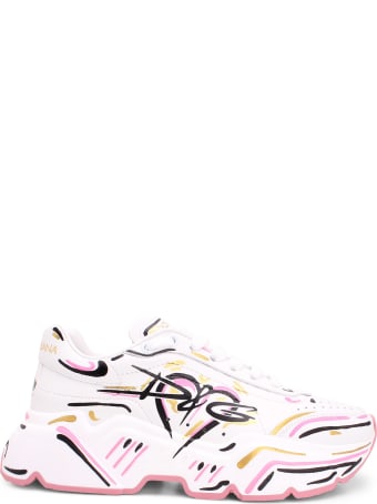 Dolce & Gabbana 'daymaster' Leather Sneakers