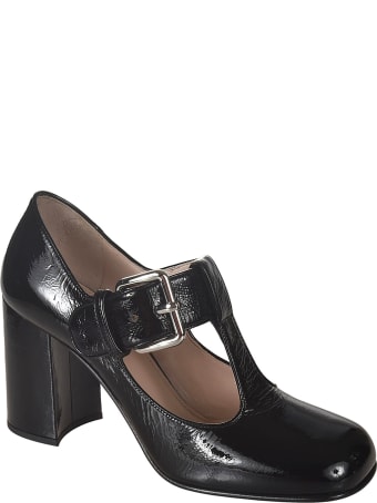 Miu Miu Classic Buckled Mary Jane Pumps