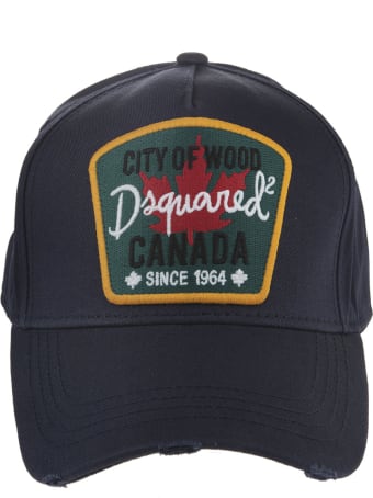 city of wood dsquared cap