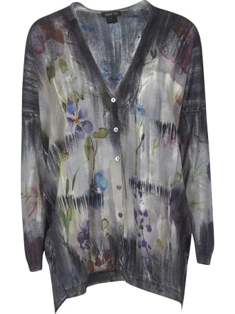 Avant Toi Floral Printed Cardigan