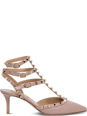 Valentino Garavani Rockstud Pumps With Straps
