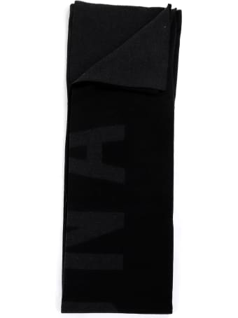 FEAROFGODZEGNA Fear Of God For Zegna Black Logo Blanket Scarf